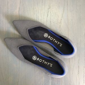 Rothy’s Birdseye Gray Point in 7.5